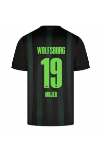 Fotbalové Dres Wolfsburg Lovro Majer #19 Venkovní Oblečení 2024-25 Krátký Rukáv